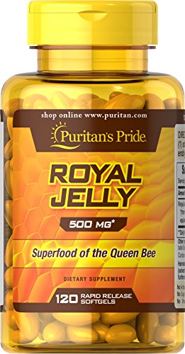 Puritan's Pride Royal Jelly 500 mg 120 Softgels
